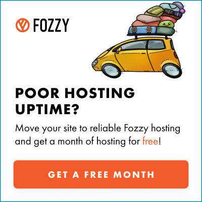 Fozzy banner