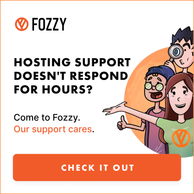 Fozzy banner